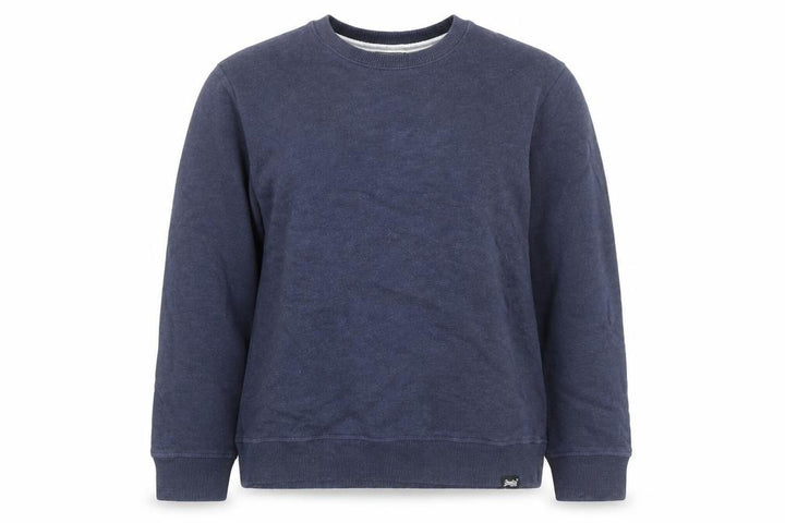 Superdry Women Navy Blue Crew Neck Pullover Sweatshirt Size 10