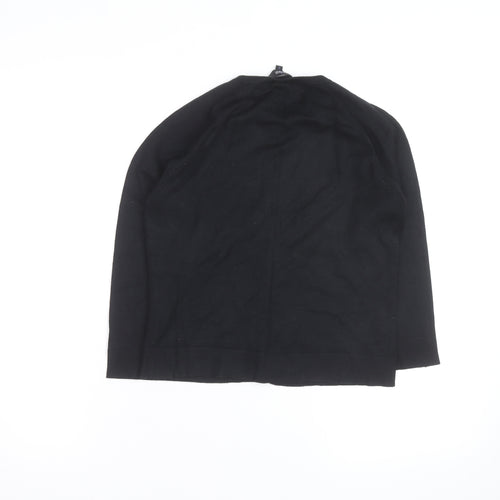 James Lakeland Jeans Women’s Black Cotton Knit Cardigan S