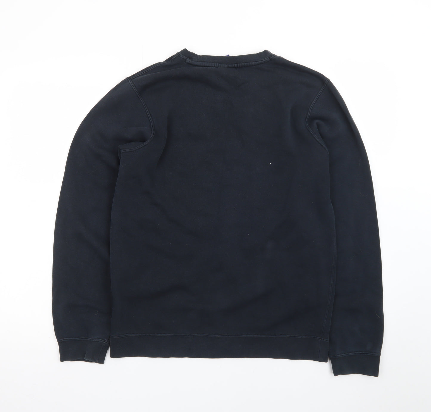 Nike Men's Black Small Pullover Sweatshirt Logo Crew Neck