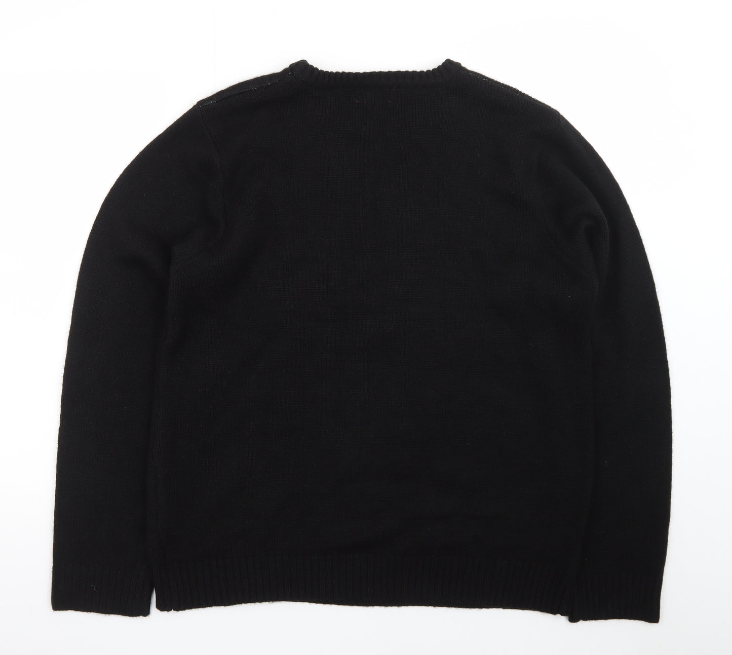 Grinchmas Men's Black XL Christmas Grinch Pullover Jumper