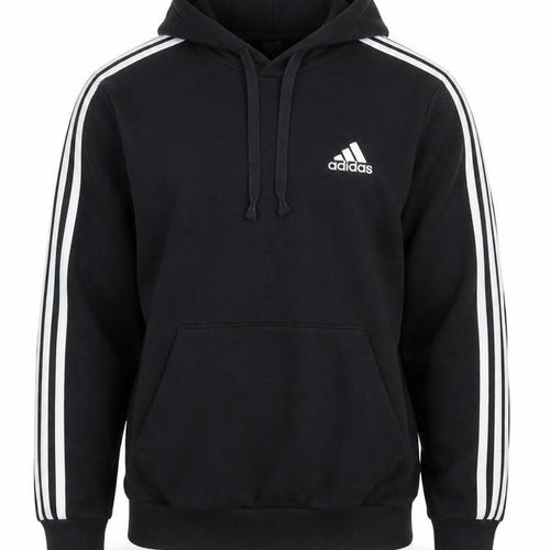 Adidas Men's Black Pullover Hoodie Small Regular Fit Sports Style