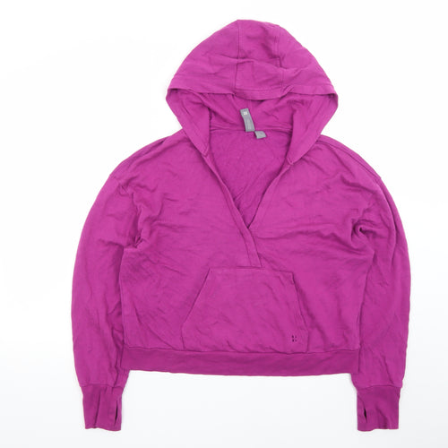 Sweaty Betty Women's Purple Pullover Hoodie Size S Relaxed Fit
