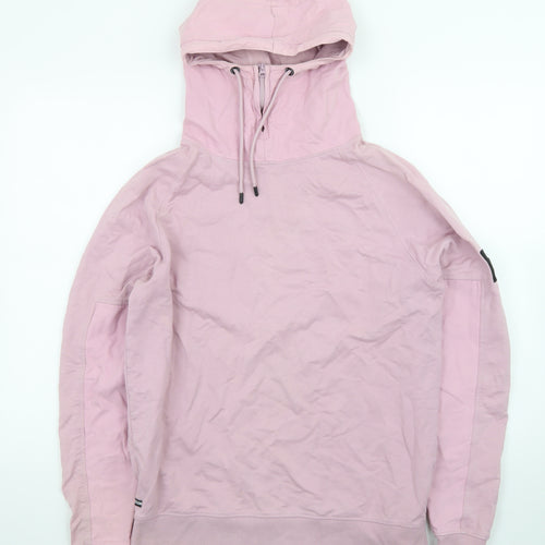 Weekend Offender Men's Pink Pullover Hoodie Size M