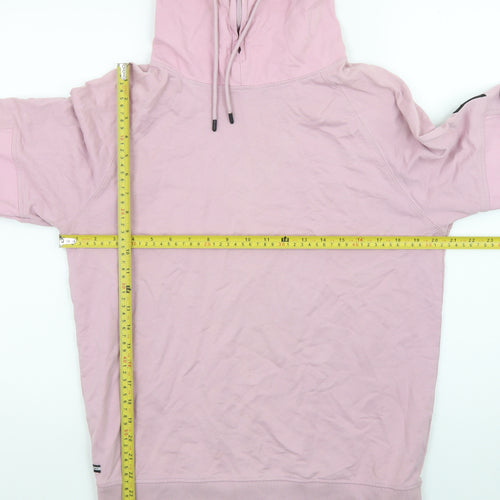 Weekend Offender Men's Pink Pullover Hoodie Size M