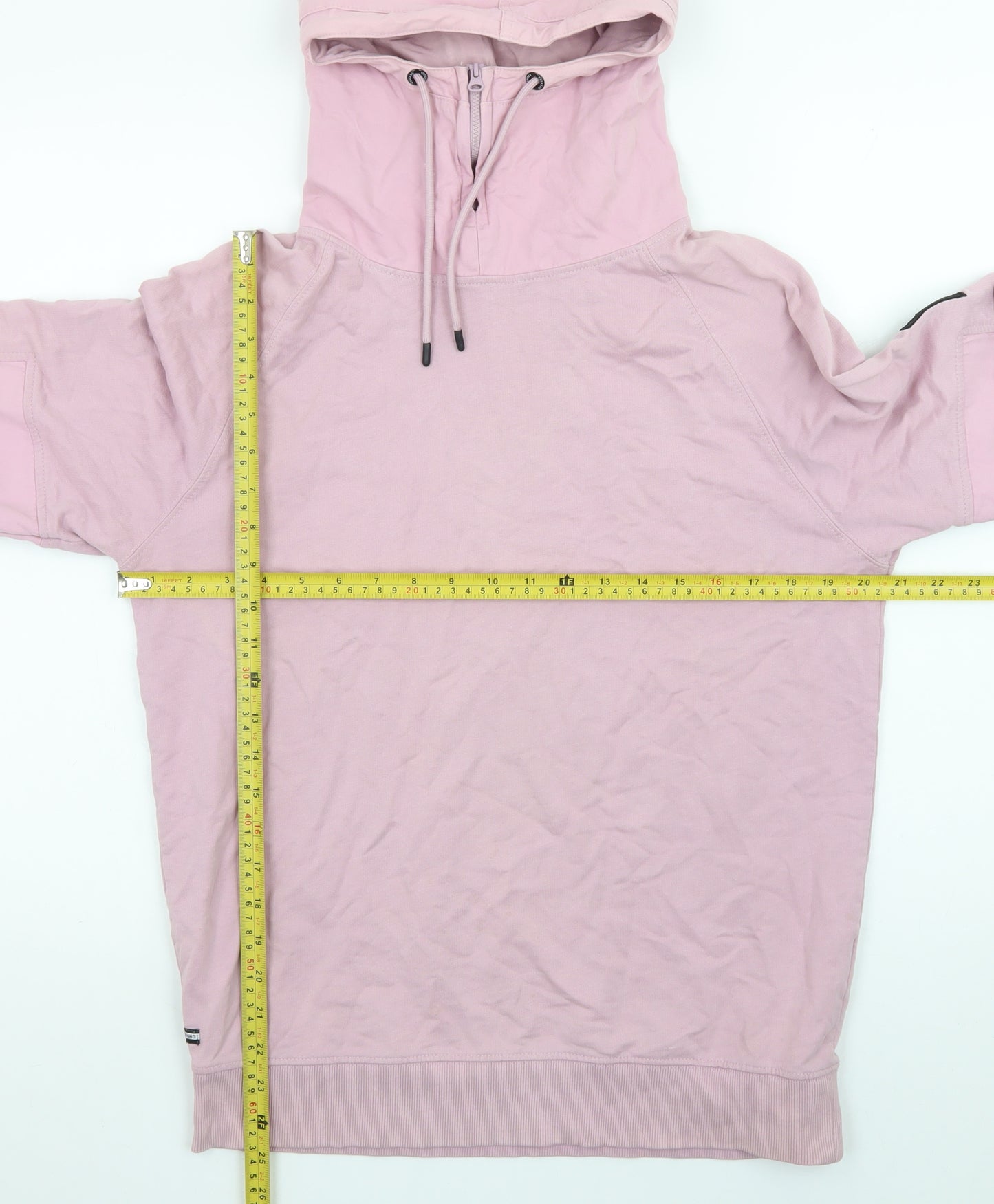 Weekend Offender Men's Pink Pullover Hoodie Size M