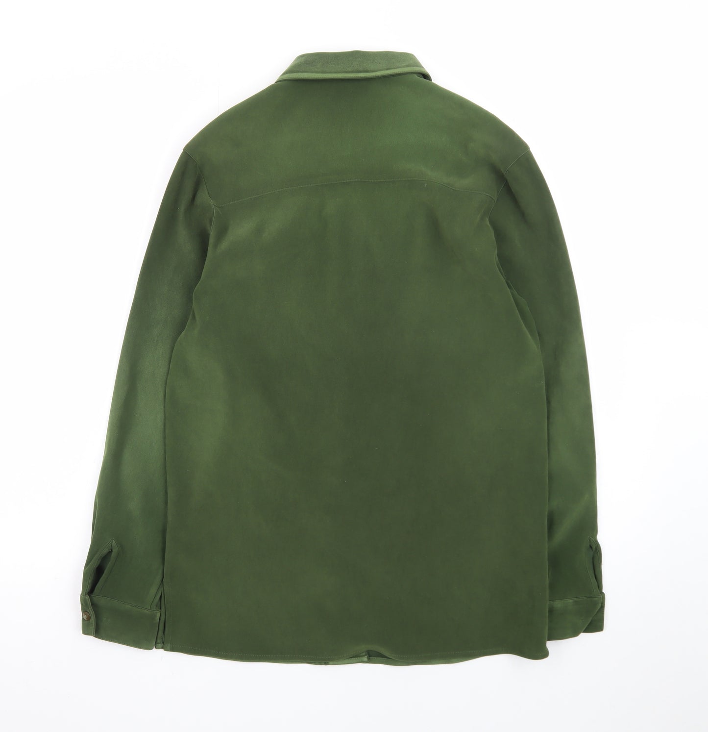 Jumper Womens Green Basic Jacket Size S Regular Fit Classic Style
