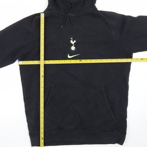 Nike Mens Black Pullover Hoodie Tottenham Hotspur Medium
