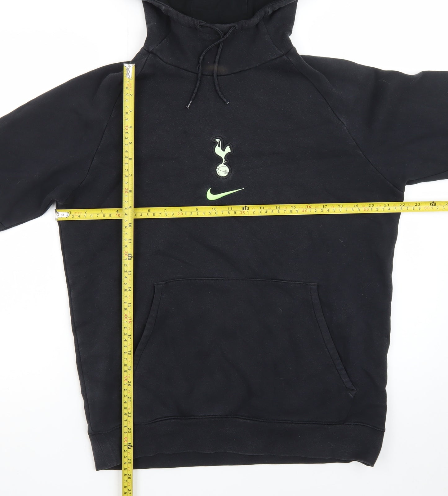 Nike Mens Black Pullover Hoodie Tottenham Hotspur Medium