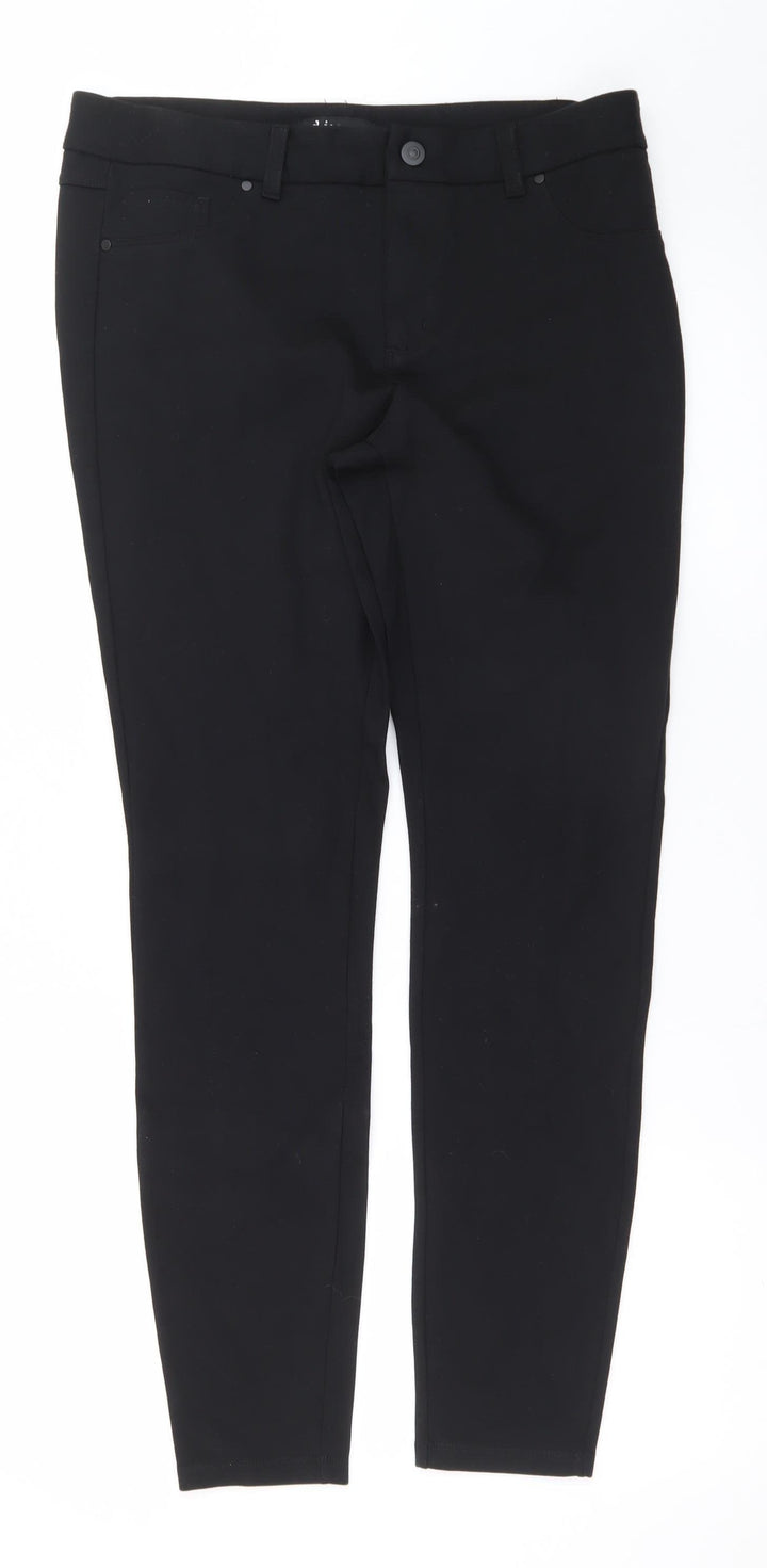 d.jeans Women's Black Size 10 Slim Stretch Jegging Trousers