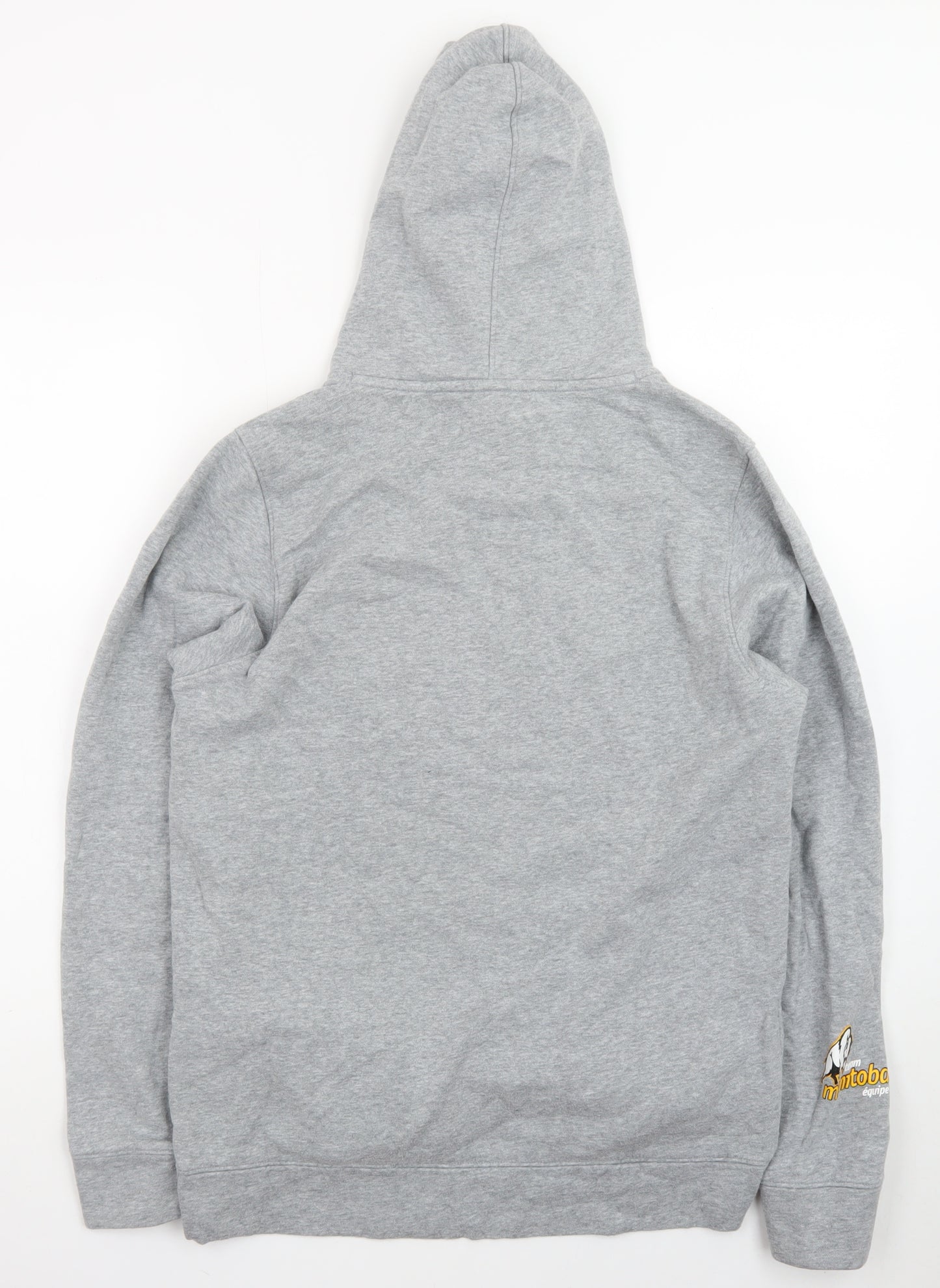 Under Armour Men's Grey Pullover Hoodie Small ColdGear Fleece
