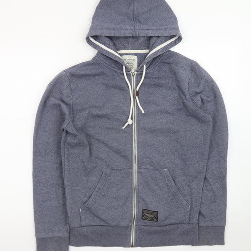 Brookhaven Men's Blue Full Zip Hoodie Medium