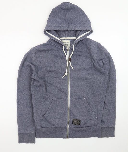 Brookhaven Men's Blue Full Zip Hoodie Medium