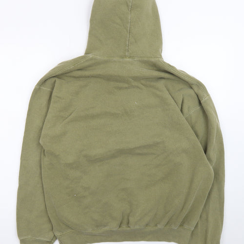 iets frans Men’s Green Pullover Hoodie Size S Relaxed Fit