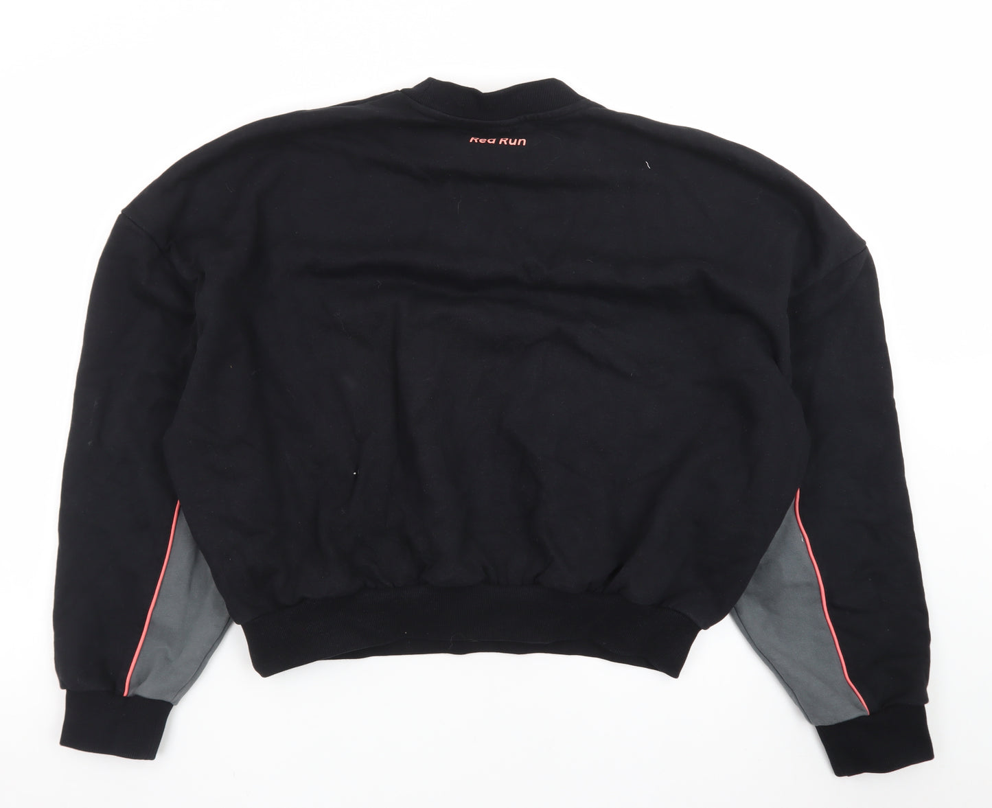Red Run Women's Black Performance Pullover Sweatshirt Size L