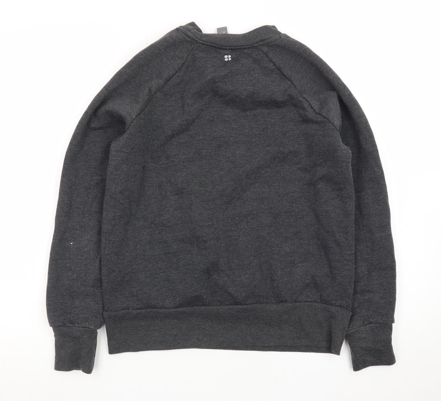 Sweaty Betty Womens Dark Grey XS Pullover Sweatshirt HIIT Happens