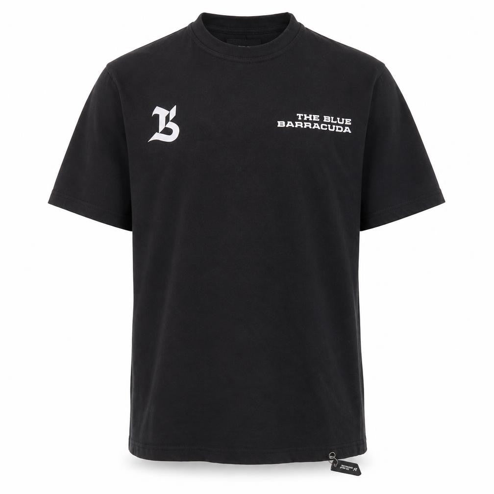TBB Men's Black Graphic Cotton Crew Neck T-Shirt Size M