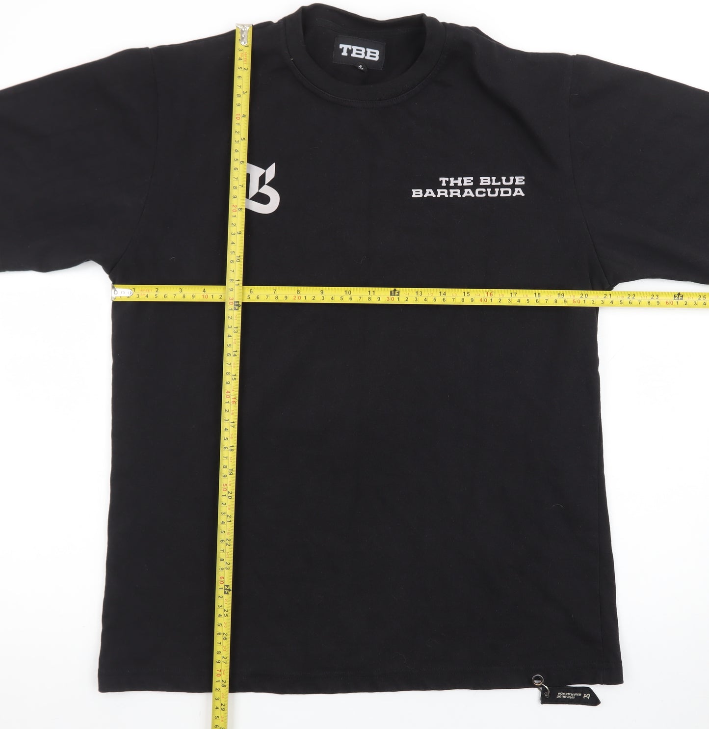 TBB Men's Black Graphic Cotton Crew Neck T-Shirt Size M