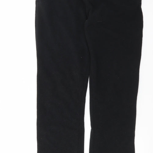 Marks and Spencer Men's Black Fleece Sweatpants Small Regular Fit