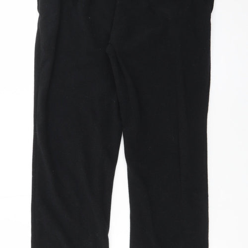 Marks and Spencer Men's Black Fleece Sweatpants Small Regular Fit