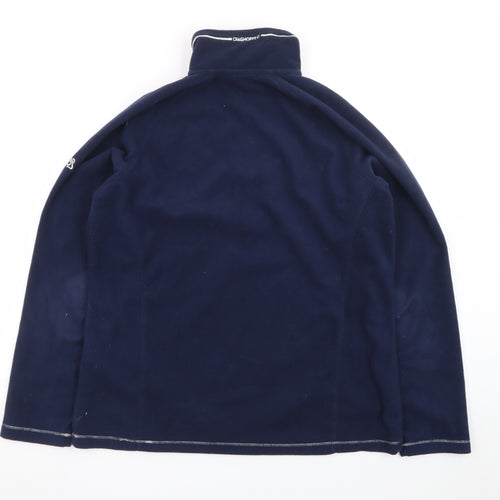 Craghoppers Men's Blue Fleece 1/4 Zip Pullover Sweatshirt L