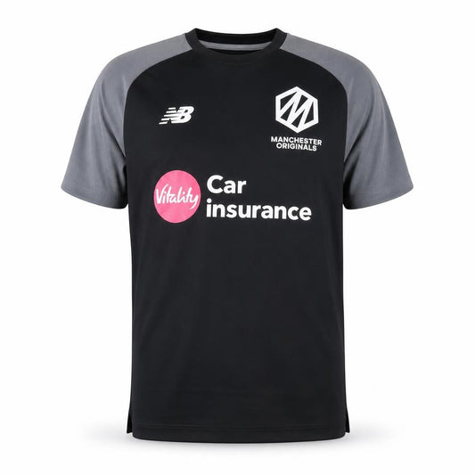 New Balance Men's Black Manchester Originals Athletic Short Sleeve T-Shirt M