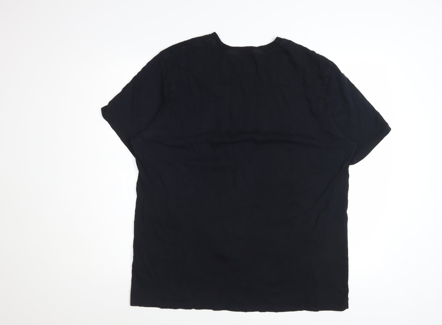 Guinness Men Black XL Short Sleeve Beer Graphic Cotton T-Shirt