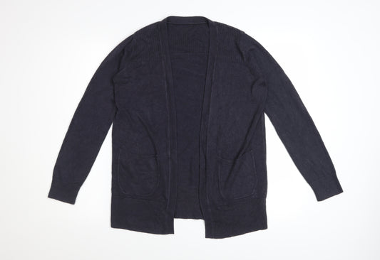 Marks and Spencer Women's Black Acrylic Long Sleeve Cardigan Size S