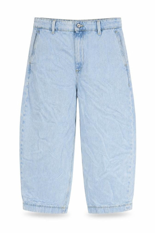 Jigsaw Womens Blue Cropped Relaxed Fit Denim Jeans Size 30