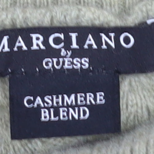 Marciano by Guess Womens Beige Roll Neck Cashmere Blend Jumper L