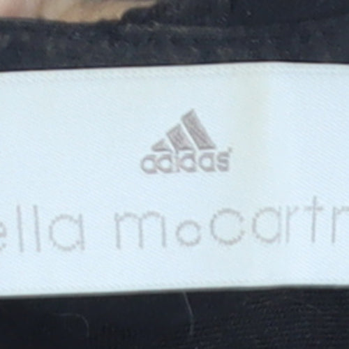 Adidas Stella McCartney Women Black Pullover Hoodie Size M Cotton Blend