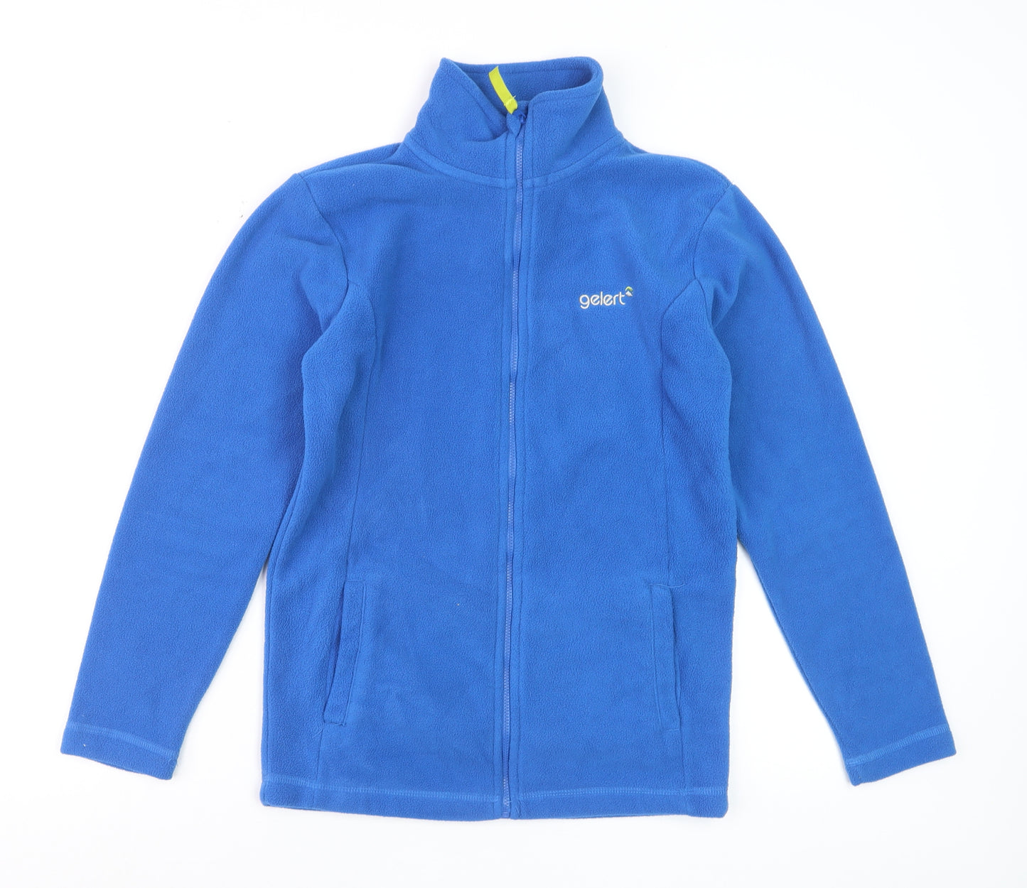 Gelert Boys Blue Full Zip Fleece Jacket 13 Years Outdoor Mid-Length