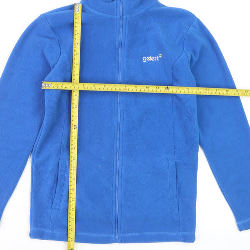 Gelert Boys Blue Full Zip Fleece Jacket 13 Years Outdoor Mid-Length