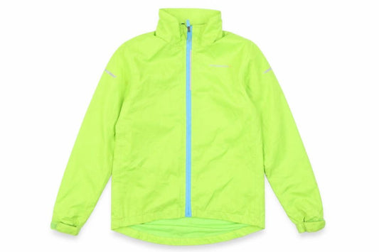 Muddyfox Boys Green Reflective Windbreaker Jacket 9-10 Years Polyester Activewear