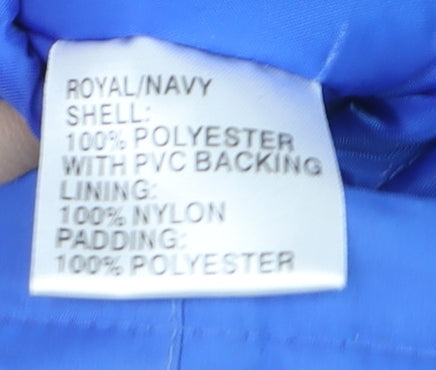 Nadotex Men's Blue 2XL Waterproof Padded Parka Jacket