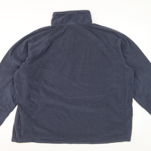 Craghoppers Men's Blue XL Fleece 1/4 Zip Pullover Sweatshirt