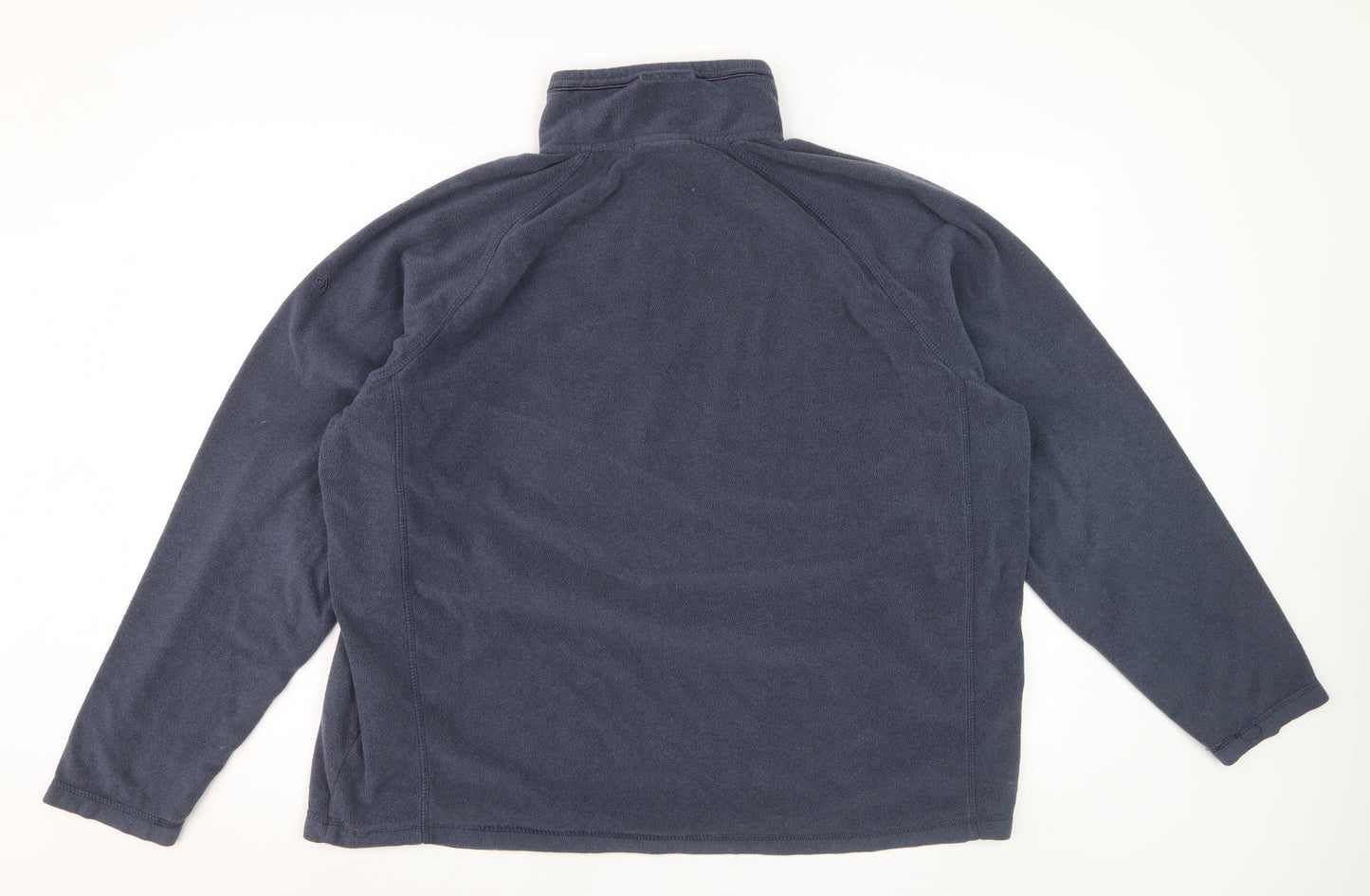 Craghoppers Men's Blue XL Fleece 1/4 Zip Pullover Sweatshirt