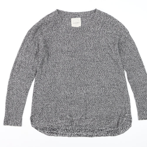 Archy & Co. Women's Grey Knit Pullover Jumper Size M