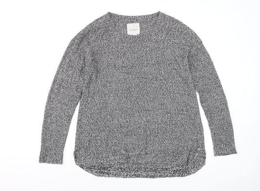 Archy & Co. Women's Grey Knit Pullover Jumper Size M