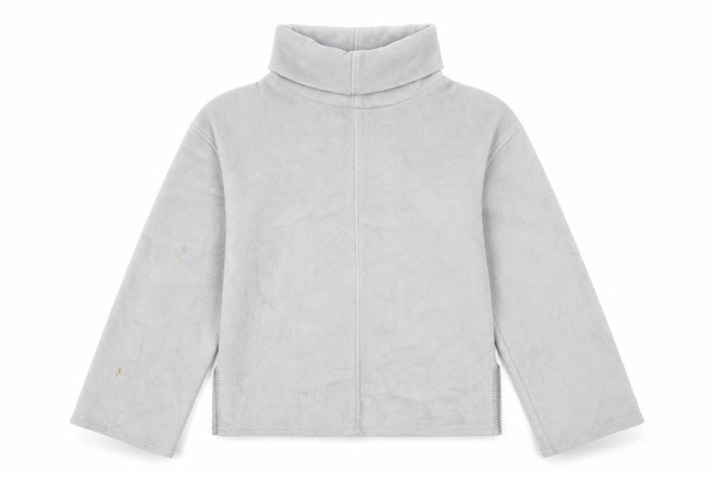 Marks and Spencer Women’s Grey Roll Neck Fleece Sweatshirt Size S