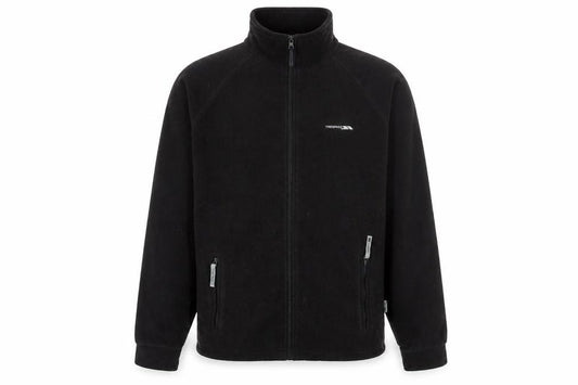 Trespass Men's Black Fleece Full Zip Lightweight 2XL Jacket