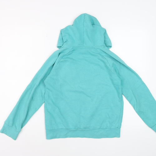 Under Armour Boys Blue Pullover Hoodie Medium - Project Rock Bull Logo