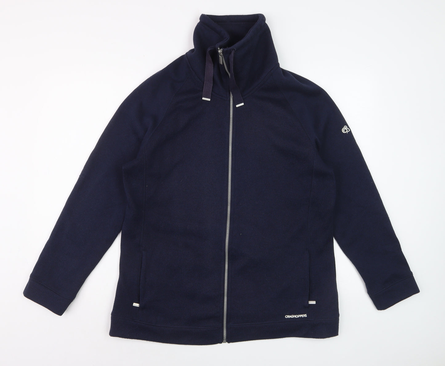 Craghoppers Womens Blue Full Zip Fleece Jacket UK 18 Regular Fit