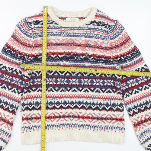 Marks and Spencer Women’s Multicoloured Fair Isle Jumper Size 10
