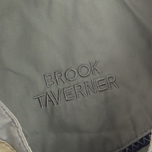 Brook Taverner Men's Beige Cotton Bodywarmer Gilet Size 44