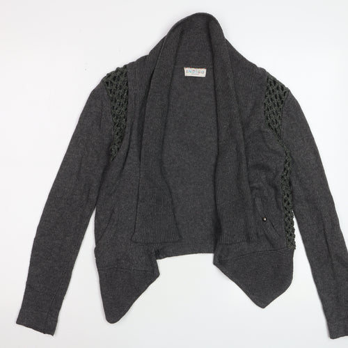 Marks and Spencer Women’s Grey Open Knit Cardigan Size 8