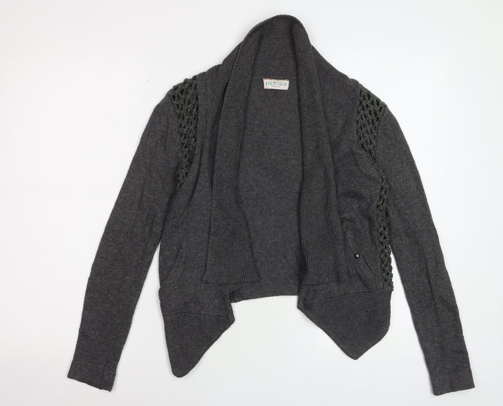 Marks and Spencer Women’s Grey Open Knit Cardigan Size 8