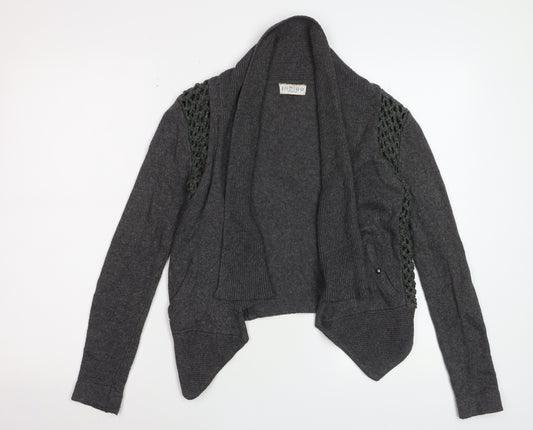 Marks and Spencer Women’s Grey Open Knit Cardigan Size 8