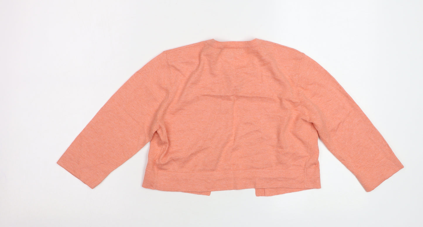 Monsoon Women’s Coral Cardigan Size 10 Button Detail Knitwear