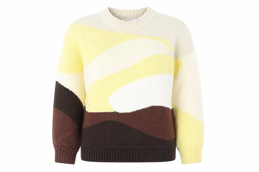 Front view of House of Sunny Women's Multicoloured Knit jumper, size 8
