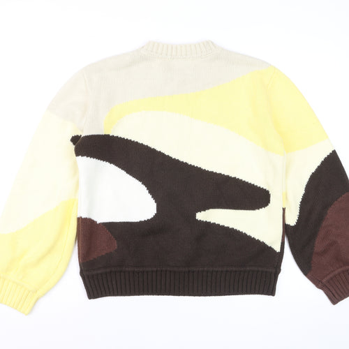 House of Sunny Women's Multicoloured Knit Pullover Jumper Size 8